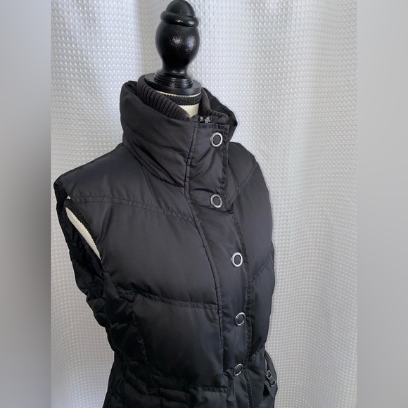 Women’s ESPRIT down feather blend black winter Puffer Vest size Large - Picture 3 of 16